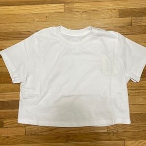 Daily drills cropped tucker tee - NWT